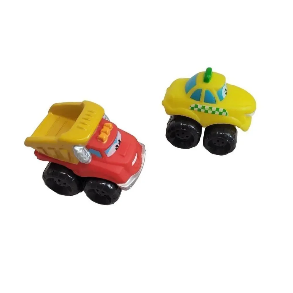 Lil' Chuck & Friends Chuck Toy Dump Truck and Taxi